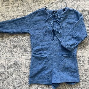 COPY - Zara Blue Romper